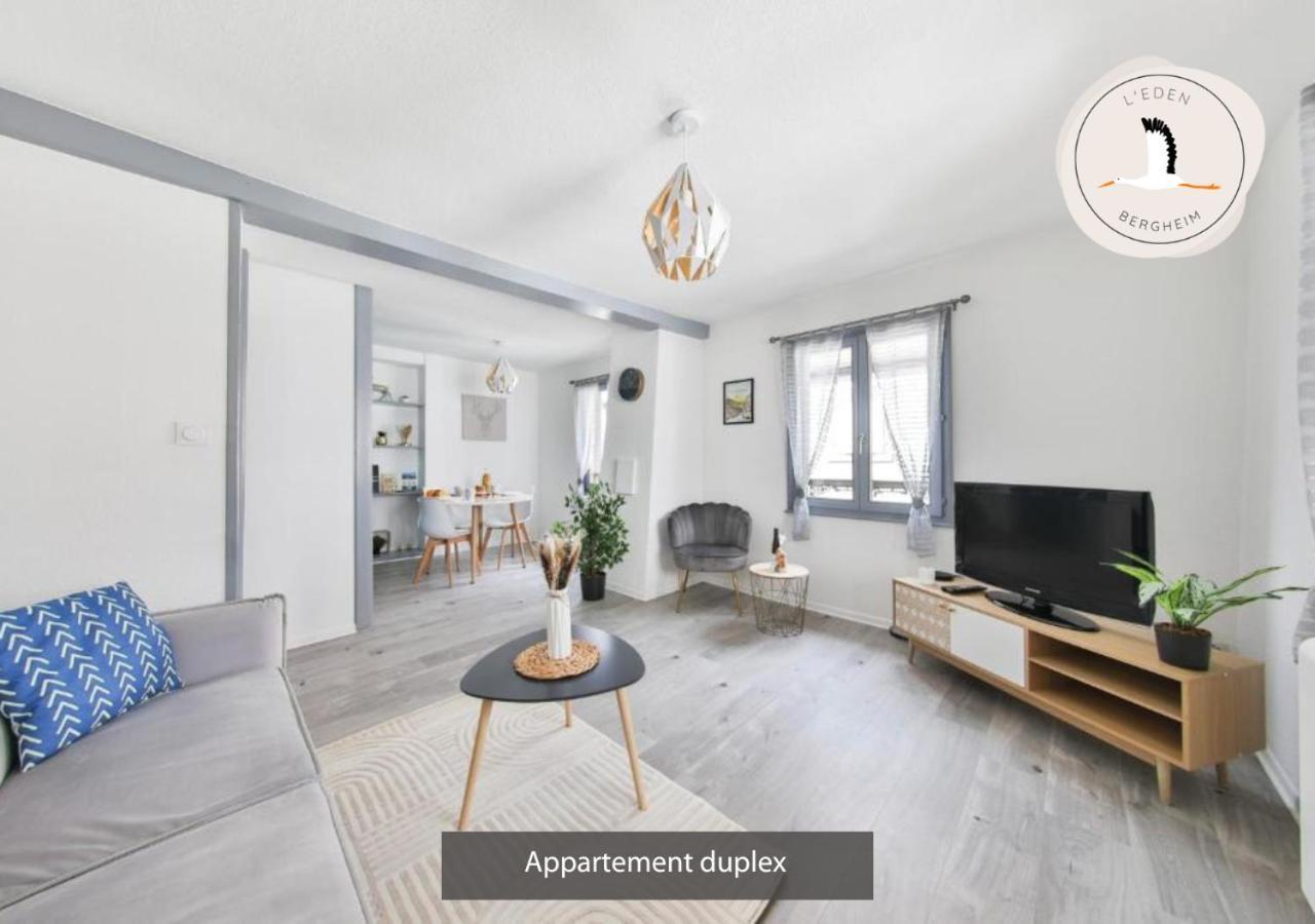 Appartements Duplex 3 Et 4 Personnes - Climatisation - Village Elu Parmi Les "Plus Beaux Villages De France" - Route Des Vins - Centre Alsace Bergheim Exterior foto